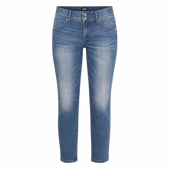 Hudson Jeans Denim - Hudson Womens Jeans Size 30 Stretch Straight Leg Cropped Medium Wash Denim